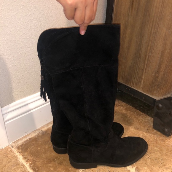 Girls Faux-suede tall boots~ Size 3 - Picture 7 of 11